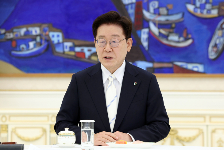 이재명 대통령, 4부 요인 회동