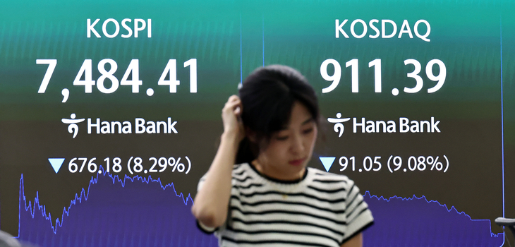 코스피ㆍ코스닥 급락 마감