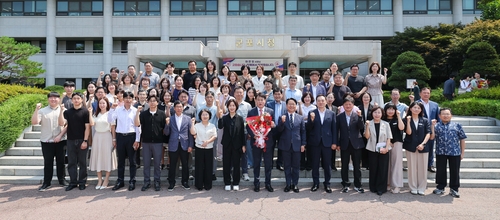 군포시 30일 하은호 민선8기 군포시장 이임식 개최