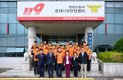 제10대 연천군의회 2일 연천소방서 방문