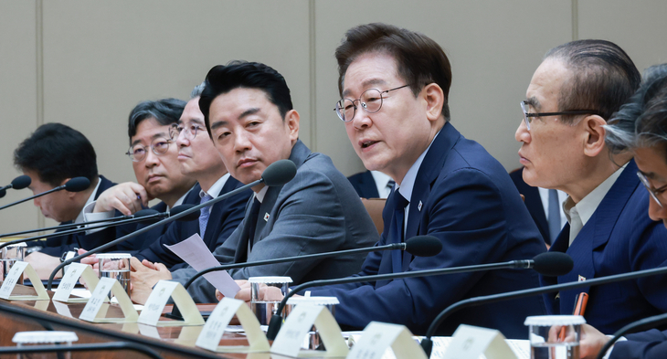 이재명 대통령, 메가프로젝트 민관합동 점검회의 발언