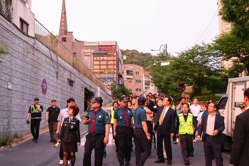 의왕시 민-관-경 3일 재개발 오전다구역 범죄예방 합동 순찰 실시