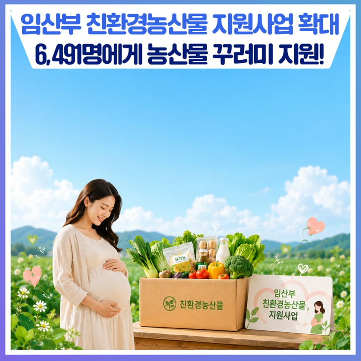 2026년 임산부 친환경농산물 지원사업