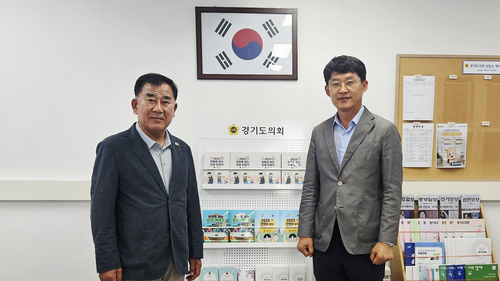 경기도의회 백승기(왼쪽)・이주현의원. 제공=경기도의회