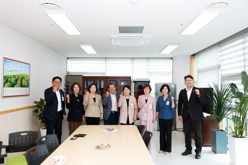 제10대 양평군의회 2일 대한노인회 양평군지회 방문