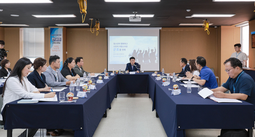 한대희 군포시장 군포시청소년재단 소통방문