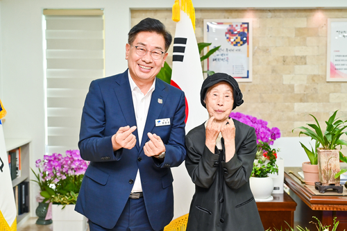 대한민국 대표 조경가 정영선-전진선 양평군수(왼쪽)