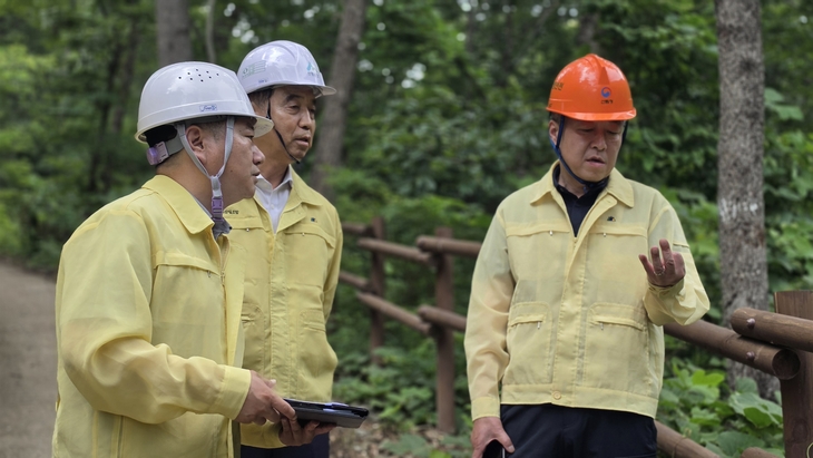 경주 산사태 우려지역 점검