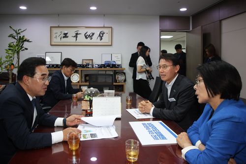 최현덕 남양주시장-지역 국회의원-기획예산처 장관 9일 '시민주권시대, 남양주 대전환' 실현 논의