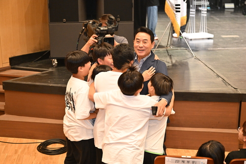 백영현 포천시장 교육발전특구 선정 축하