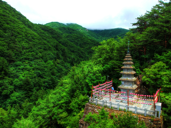 정선군 정암사 수마노탑