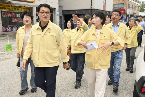 의정부시의회 13일 주요 재해취약지역 및 공사 현장 4곳 현장 점검 실시