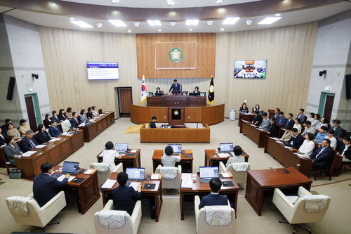의왕시의회 14일 제321회 임시회 제1차 본회의 개회