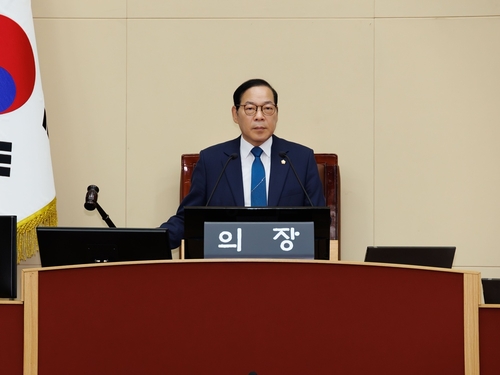 박병권 부천시의회 의장 제293회 임시회 주재