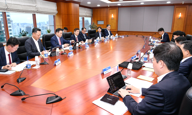 14일 여의도 금융투자협회에서 열린 증권사 CEO간담회 [사진=금융투자협회]