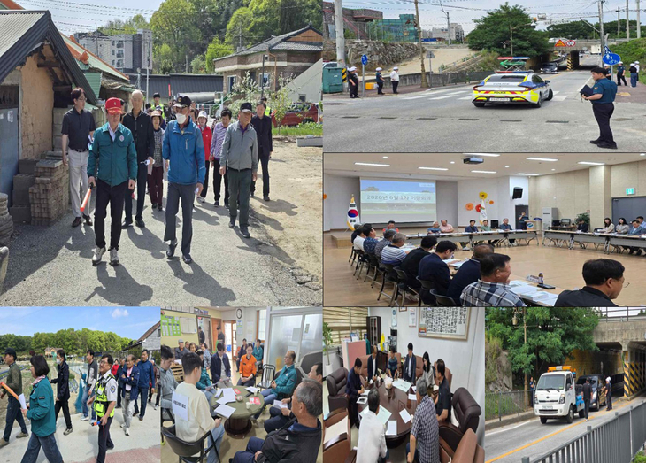 여주시가 여름철 자연재난에 대비해 12개 읍·면·동 대피훈련과 경찰 합동 침수 대응훈련, 마을순찰대 안전교육 등 현장 중심 재난 대응체계를 구축했