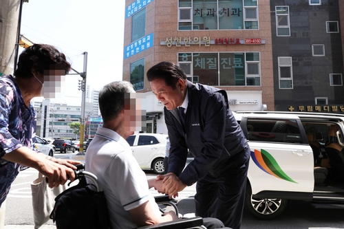 최대호 안양시장 2023년 착한수레 일일체험
