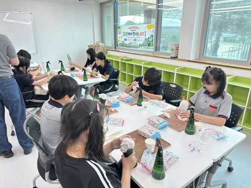 포천문화관광재단-삼성중학교 예술공유학교 '포천에서 만나는 아트' 운영