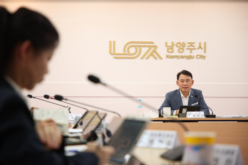 최현덕 남양주시장 20일 민선9기 중점 추진사업 보고회 주재