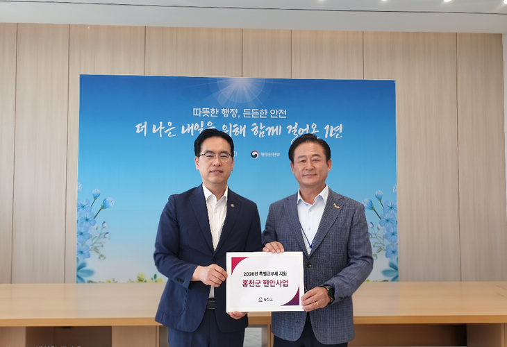 신영재 홍천군수 중앙부처 방문