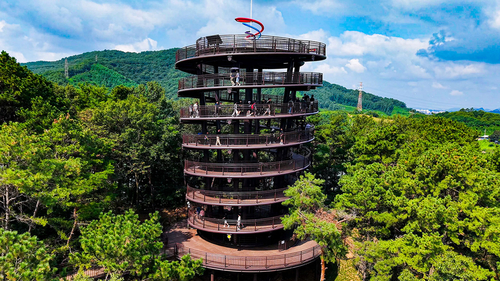 금강호수 하늘전망대. 제공=안성시