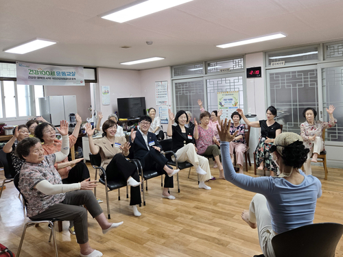 제10대 군포시의회 첫 동 순회- 궁내동 우륵아파트경로당