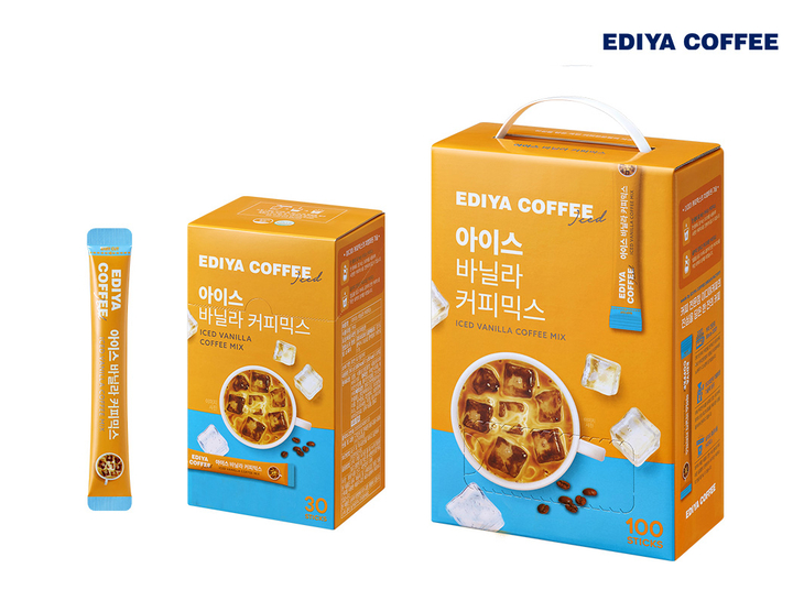 이디야커피 '아이스 바닐라 커피믹스' 전국 가맹점에 공급