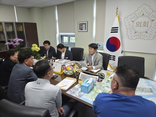 정병용 하남시의회 의장 27일 하남시축구협회와 간담회 운영