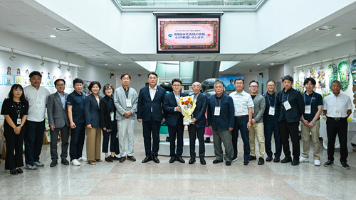 일본 시바타시 선수단 27일 의정부시청 방문