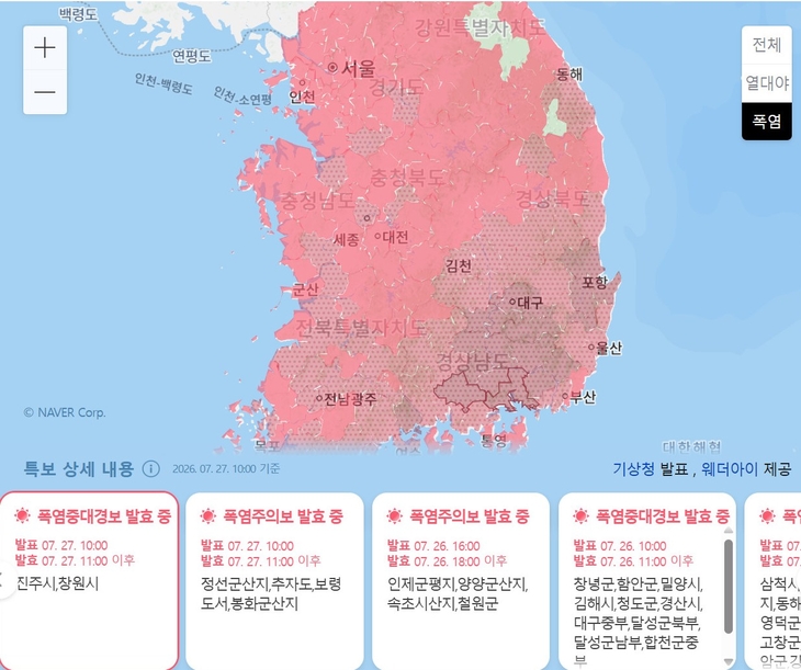 폭염,,,