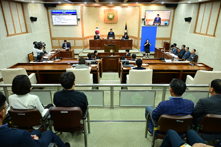 정선군의회 제315회 임시회 개회