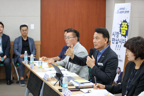 최현덕 남양주시장 28일 화도읍에서 두 번째 '현장시장실' 운영