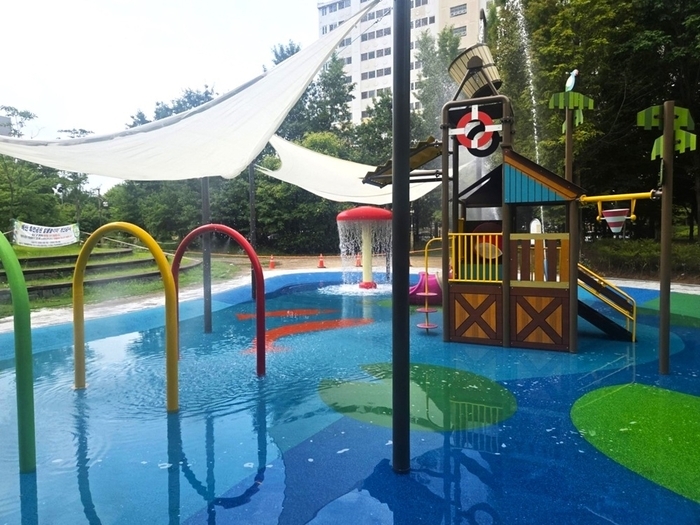 익산 배산휴먼공원 발물놀이터 새 단장…8월 개장