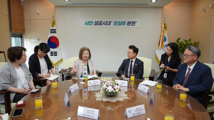 일본 공익재단법인 요코하마근로자복지협회 방문단