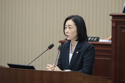 문은영 구리시의회 의원 제10대 첫 임시회 5분 자유발언