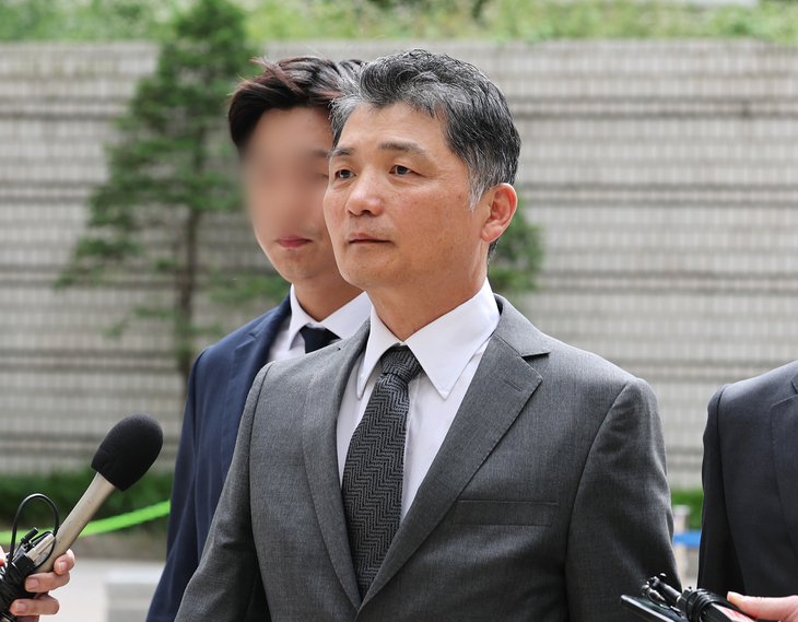 김범수 카카오 미래이니셔티브센터장, 항소심 공판 출석