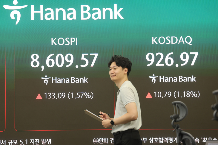 코스피, 1%대 상승 출발