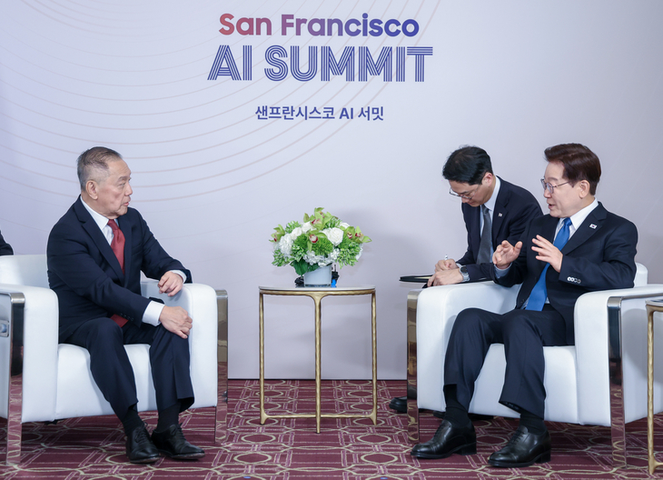 이재명 대통령, 브로드컴 CEO 면담