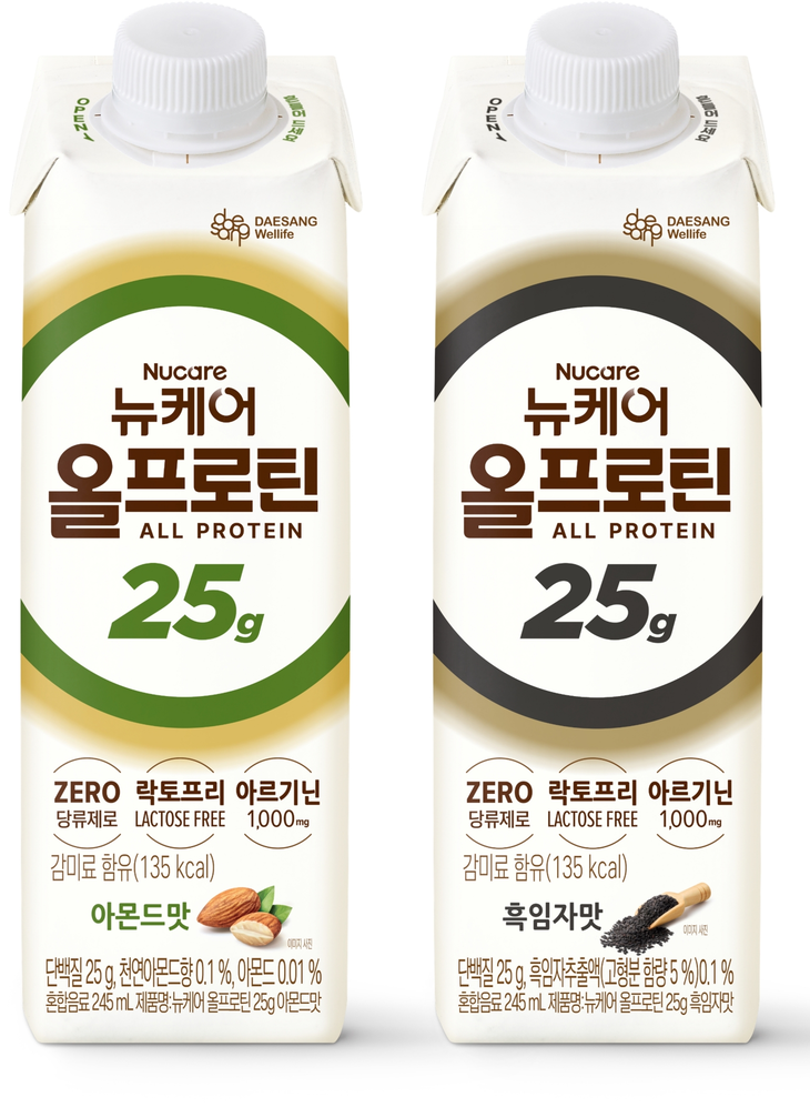 대상웰라이프 '뉴케어 올프로틴 25g' 2종