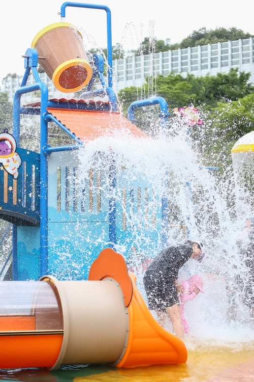 의왕시 아랫골공원 물놀이터