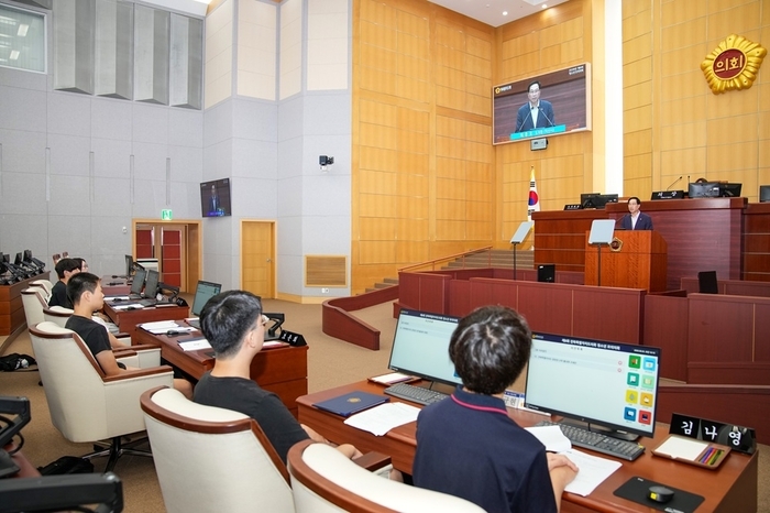 전북제일고 학생들, 도의회에서 민주시민으로 한 걸음 더