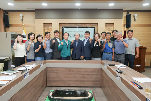 포천시의회-(사)전국한우협회 포천시지부-포천시낙농연합회 5일 간담회 개최