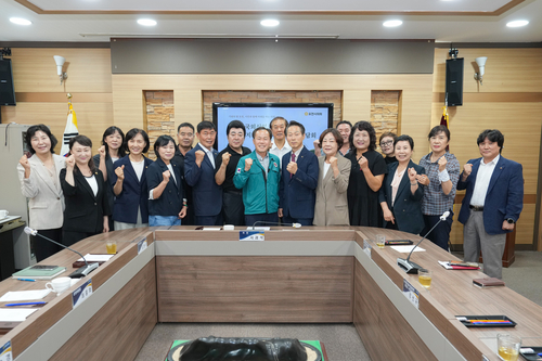 포천시의회 6일 ㈔한국외식업중앙회 경기도지회 포천시지부와 간담회 개최
