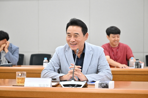 백영현 포천시장 7일 '2026년 포천시 경기청년 사다리 프로그램 성과공유회' 주재