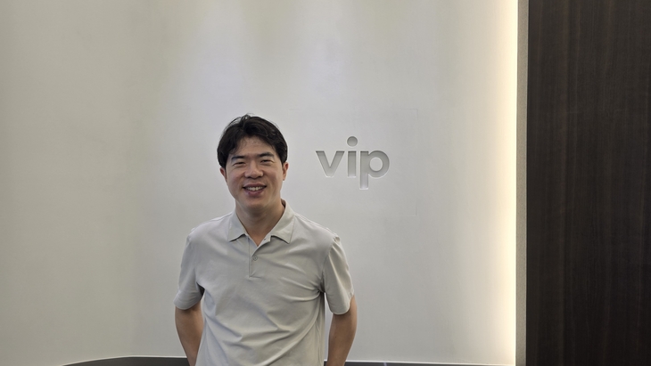 지난 5일 서울 서초구 VIP자산운용 본사에서 <에너지경제신문>과 인터뷰한 김민국 대표