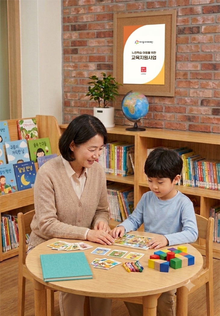 유니클로, 취약계층 느린학습 아동 100명 대상 종합심리검사 무상 지원