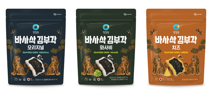 대상 청정원 '바사삭 김부각' 3종. 사진=대상