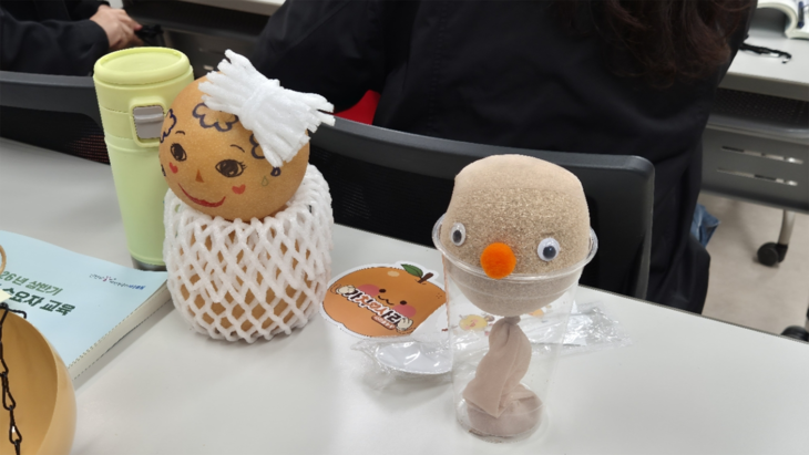 치유농업 수요자 교육 과정에서 만들어진 원예 공예품 모습. 제공=인천시