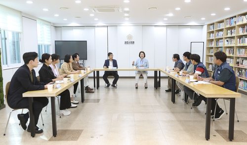 과천시의회-전국공무원노동조합 경기지역본부 과천시지부 12일 간담회 개최