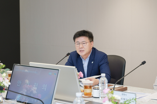 한대희 군포시장 13일 경기중부권행정협의회 정기회의에서 발언